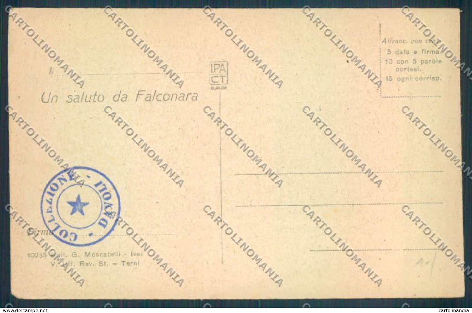 Ancona Falconara Cartolina ZB5745 - Ancona