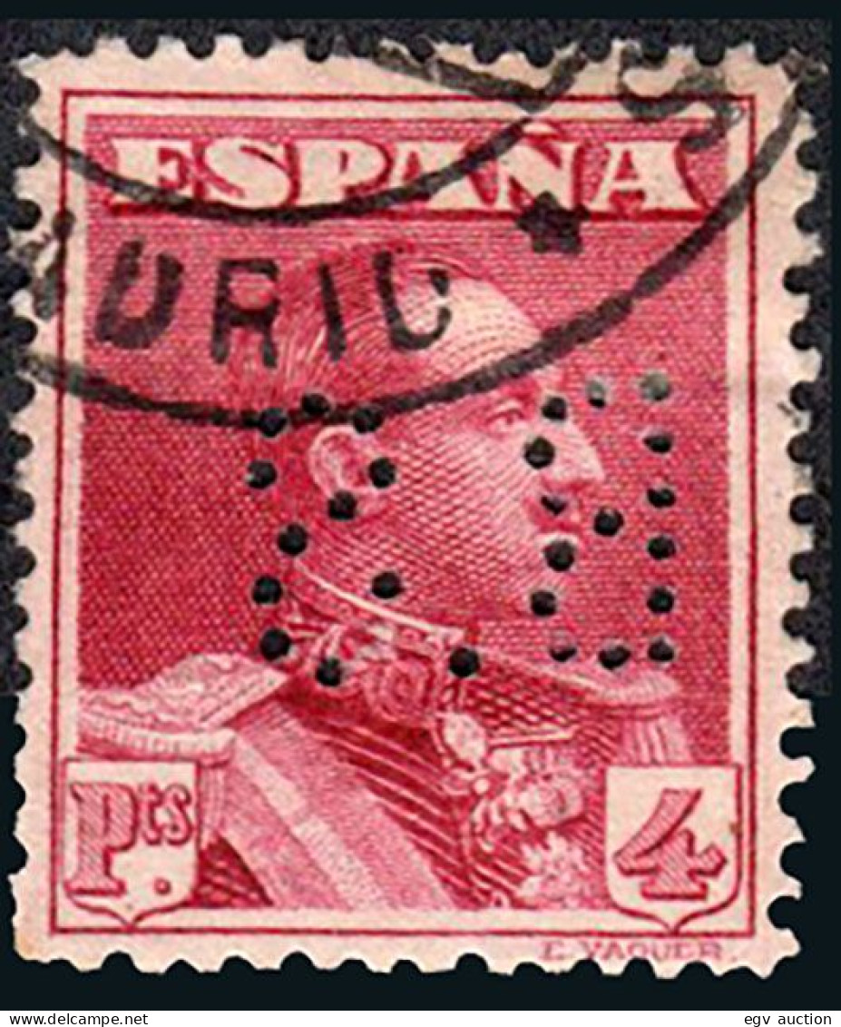 Madrid - Perforado - Edi O 322 - "B.S." (Banco) - Used Stamps
