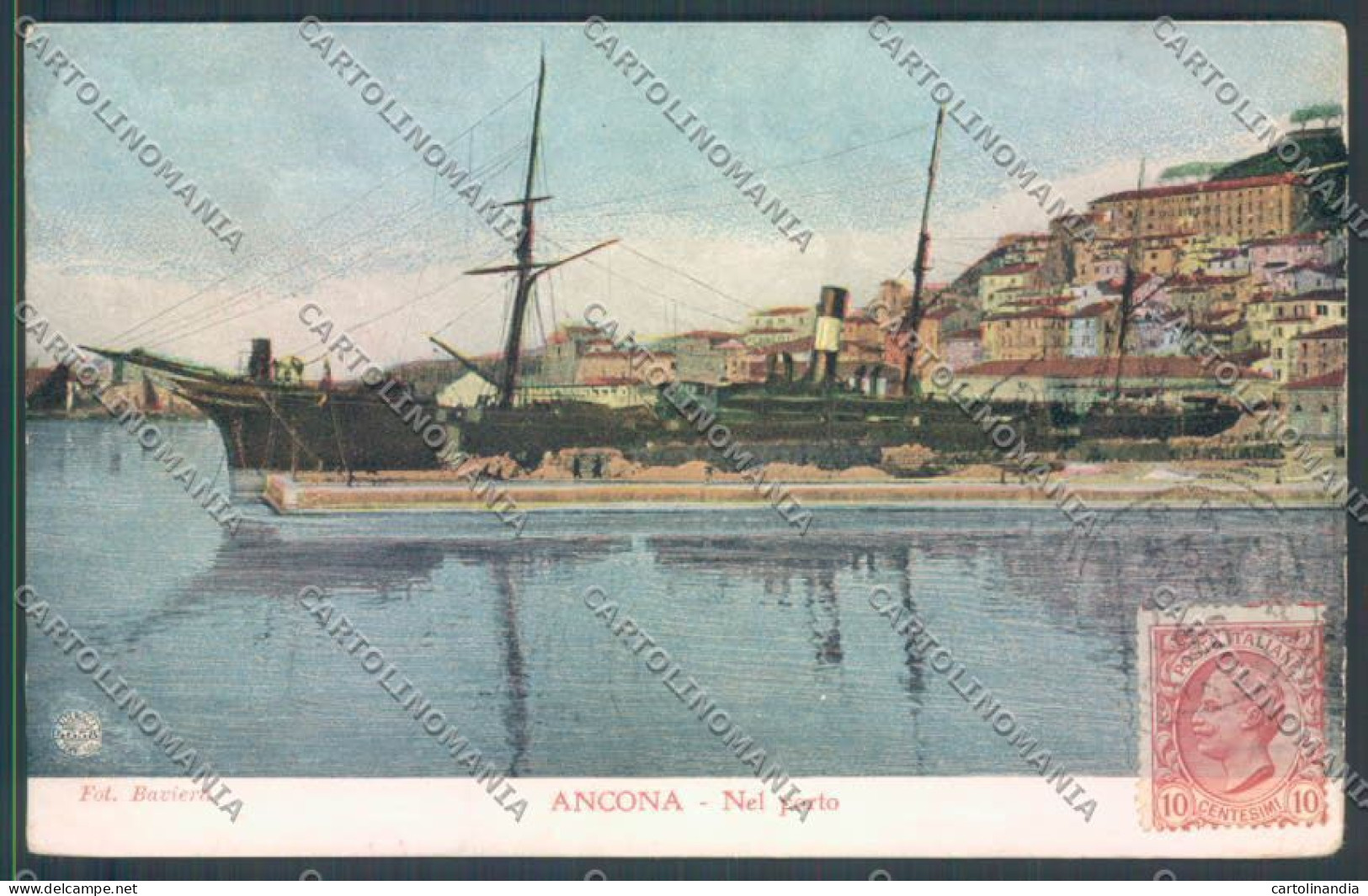 Ancona Città Alterocca 4658 Cartolina ZB5831 - Ancona