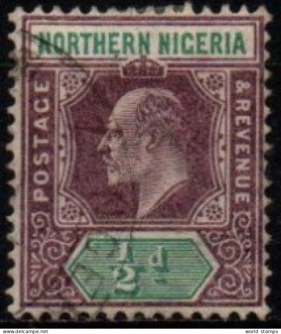 NIGERIA DU NORD 1904-5 O - Nigeria (...-1960)