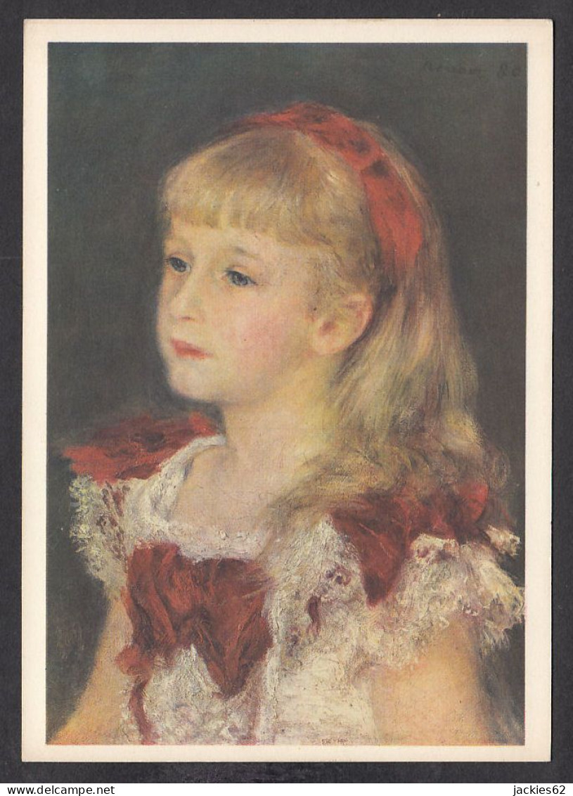PR178/ RENOIR, *Portrait De Jeune Fille*, Collection Privée - Peintures & Tableaux