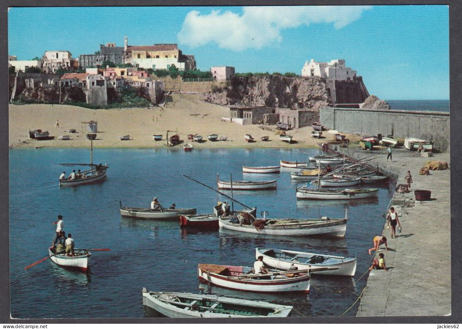 120036/ FORIO, Isola D'Ischia, Panorama E Porticciulo - Autres & Non Classés