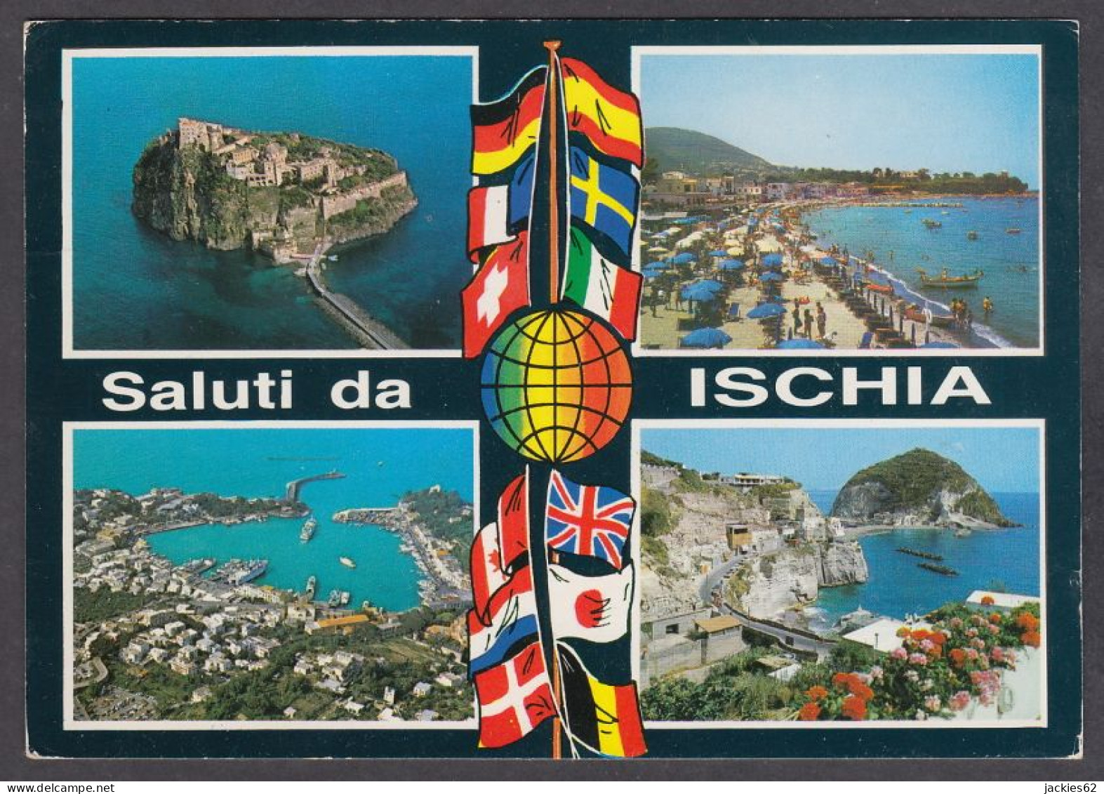 120037/ ISCHIA, Isola D'Ischia, Saluti Da - Andere & Zonder Classificatie