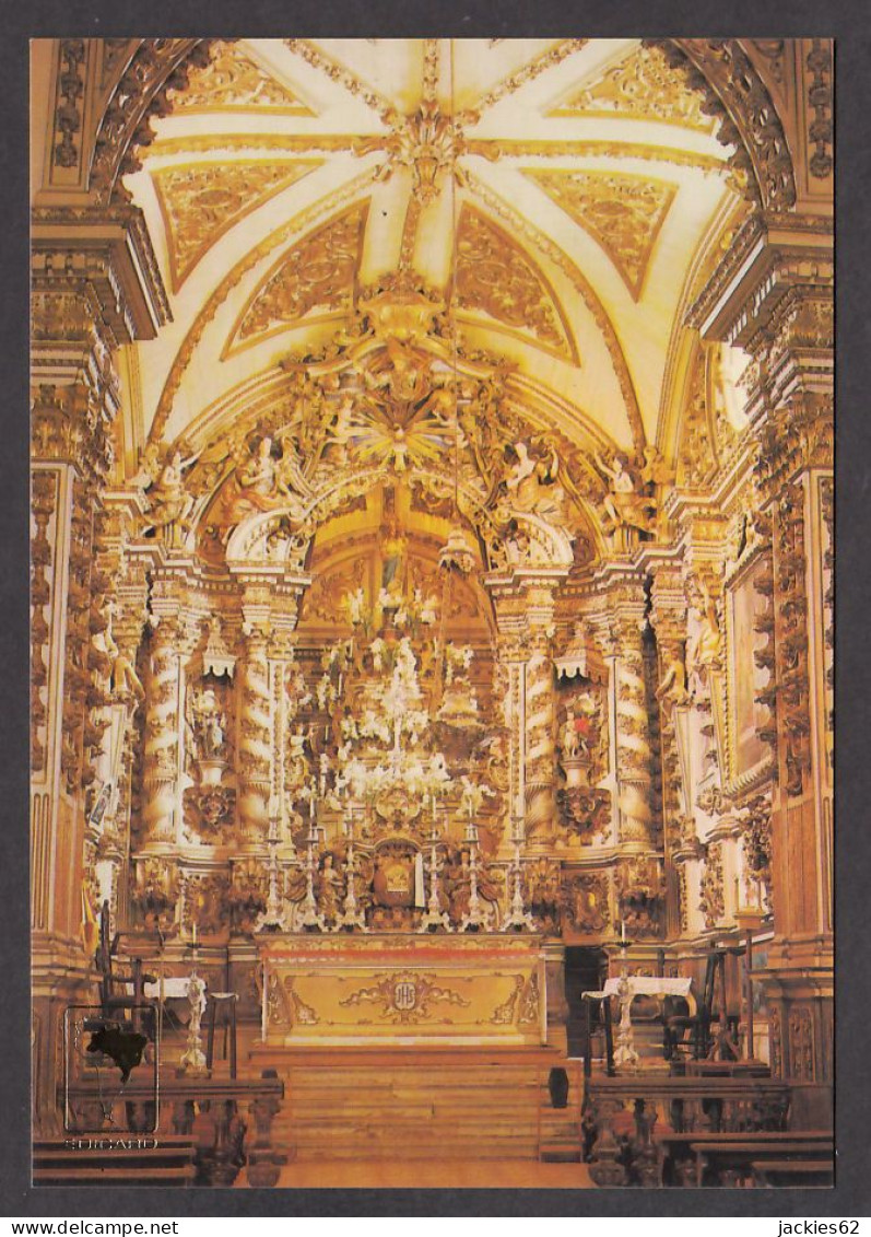 115325/ SAO JOAO DEL REI, Cathedral-Basilica Of Nossa Senhora Do Pilar, Interior - Autres & Non Classés
