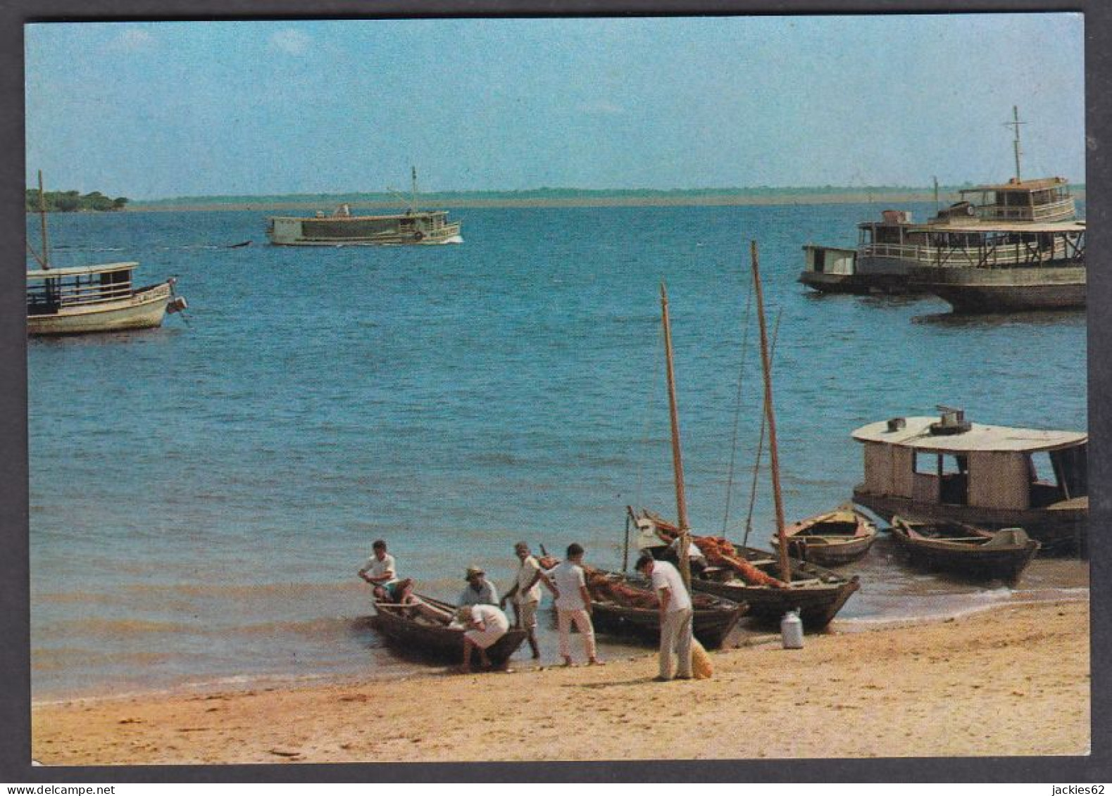 122633/ SANTARÉM, River Boats On The Amazon - Andere & Zonder Classificatie