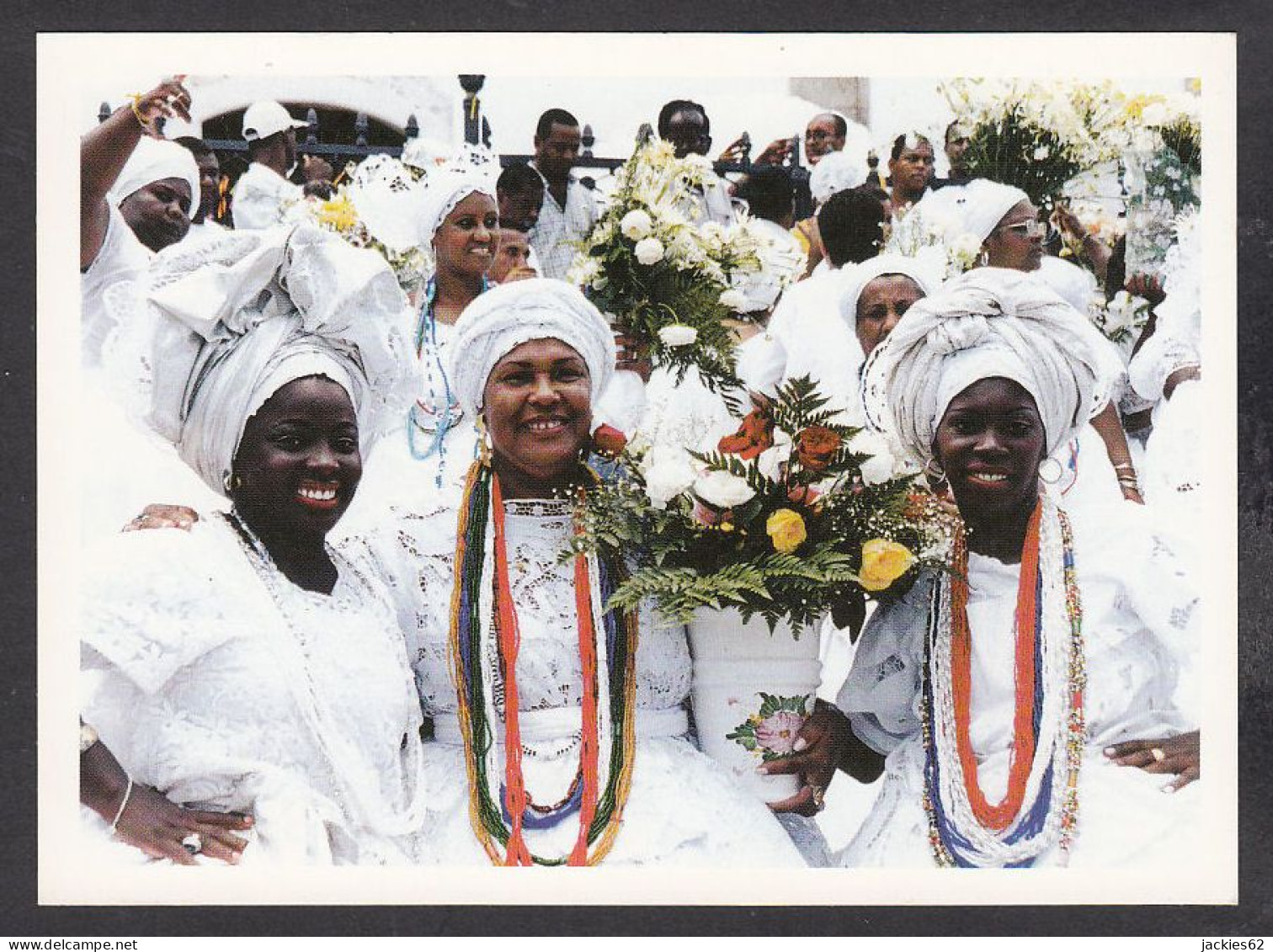 115315/ SALVADOR, Typical Baianas At Religious Procession Of Our Lord Of Bonfim - Salvador De Bahia