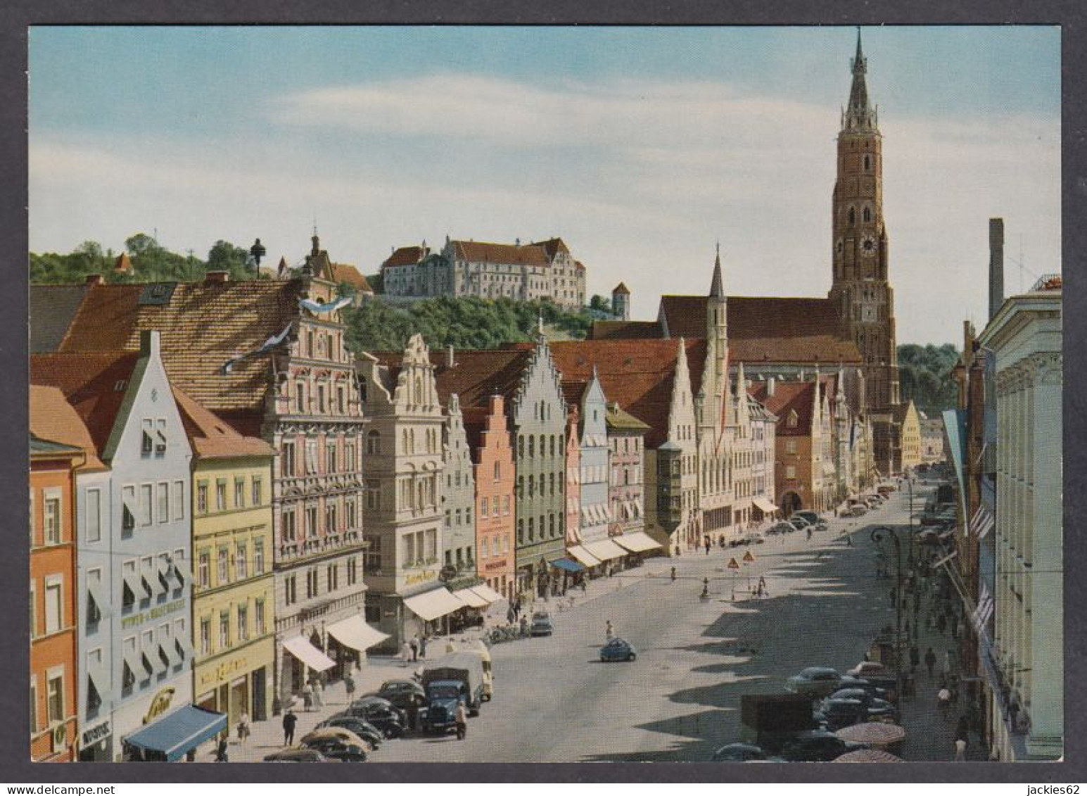 119672/ LANDSHUT, Altstadt Und Burg Trausnitz - Landshut