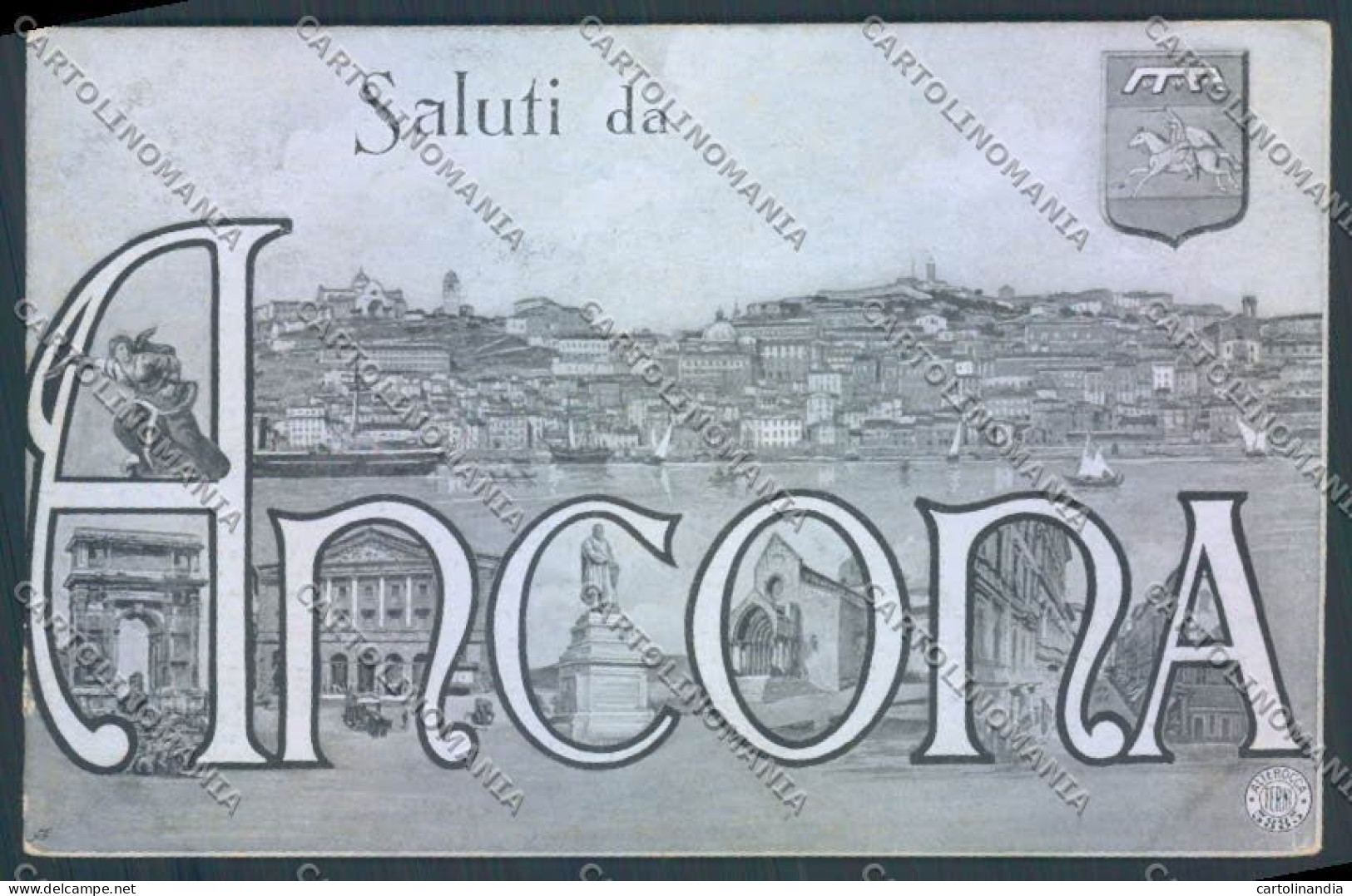 Ancona Città Saluti Da Alterocca 5885 Cartolina ZB5864 - Ancona