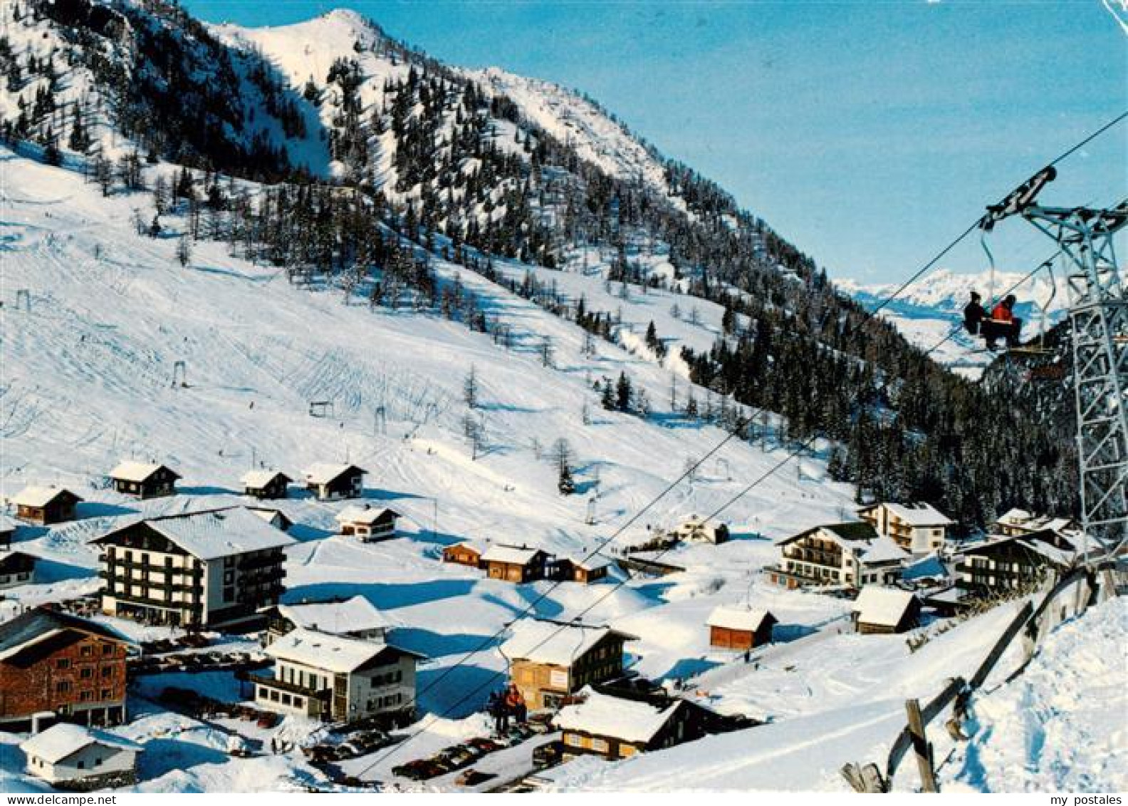 73887933 Malbun Triesenberg Liechtenstein Panorama Sessellift  - Liechtenstein