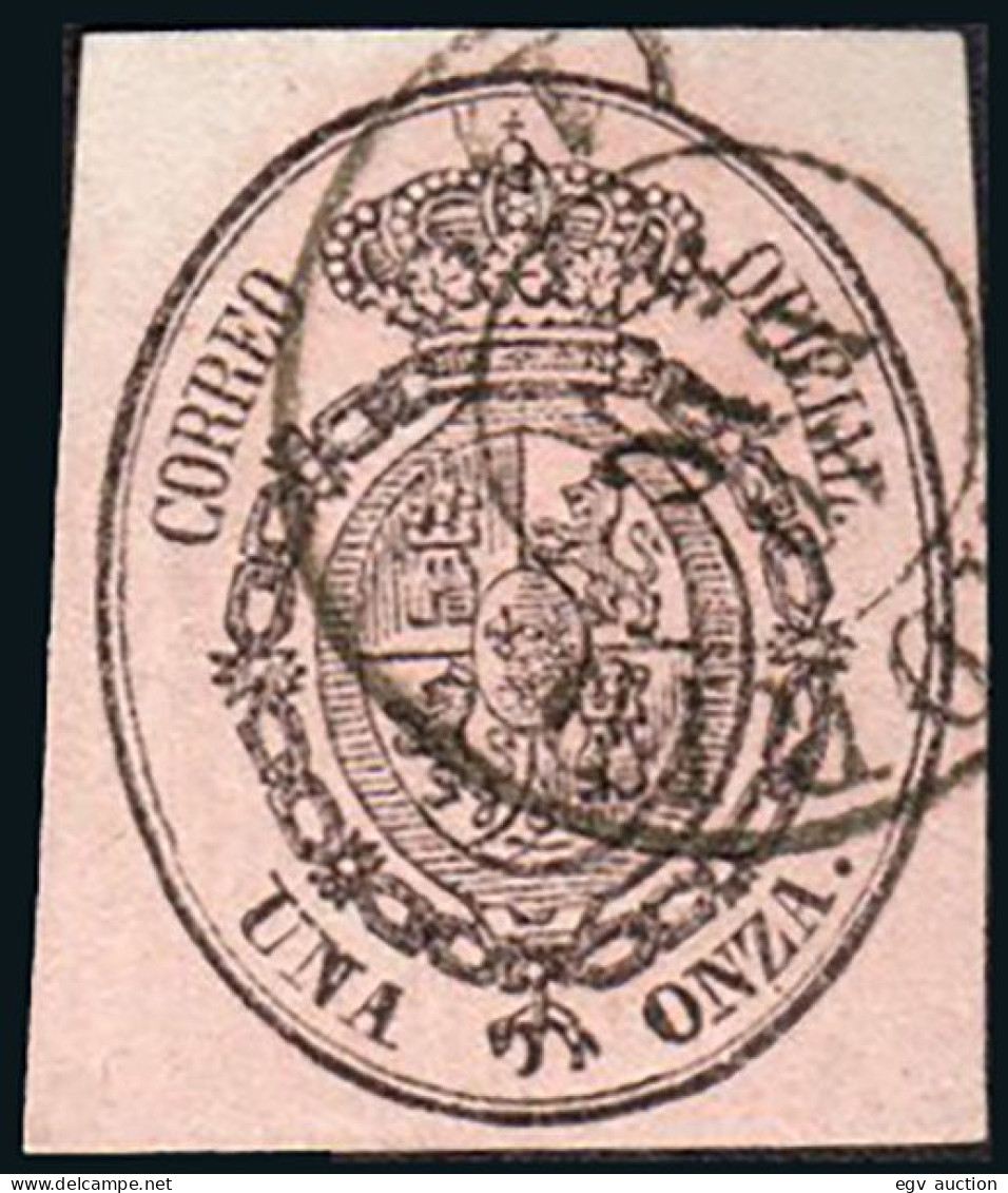 Madrid - Edi O 36 - 1 Onza - Mat Fech. Tp. II "Madrid (1)" - Used Stamps