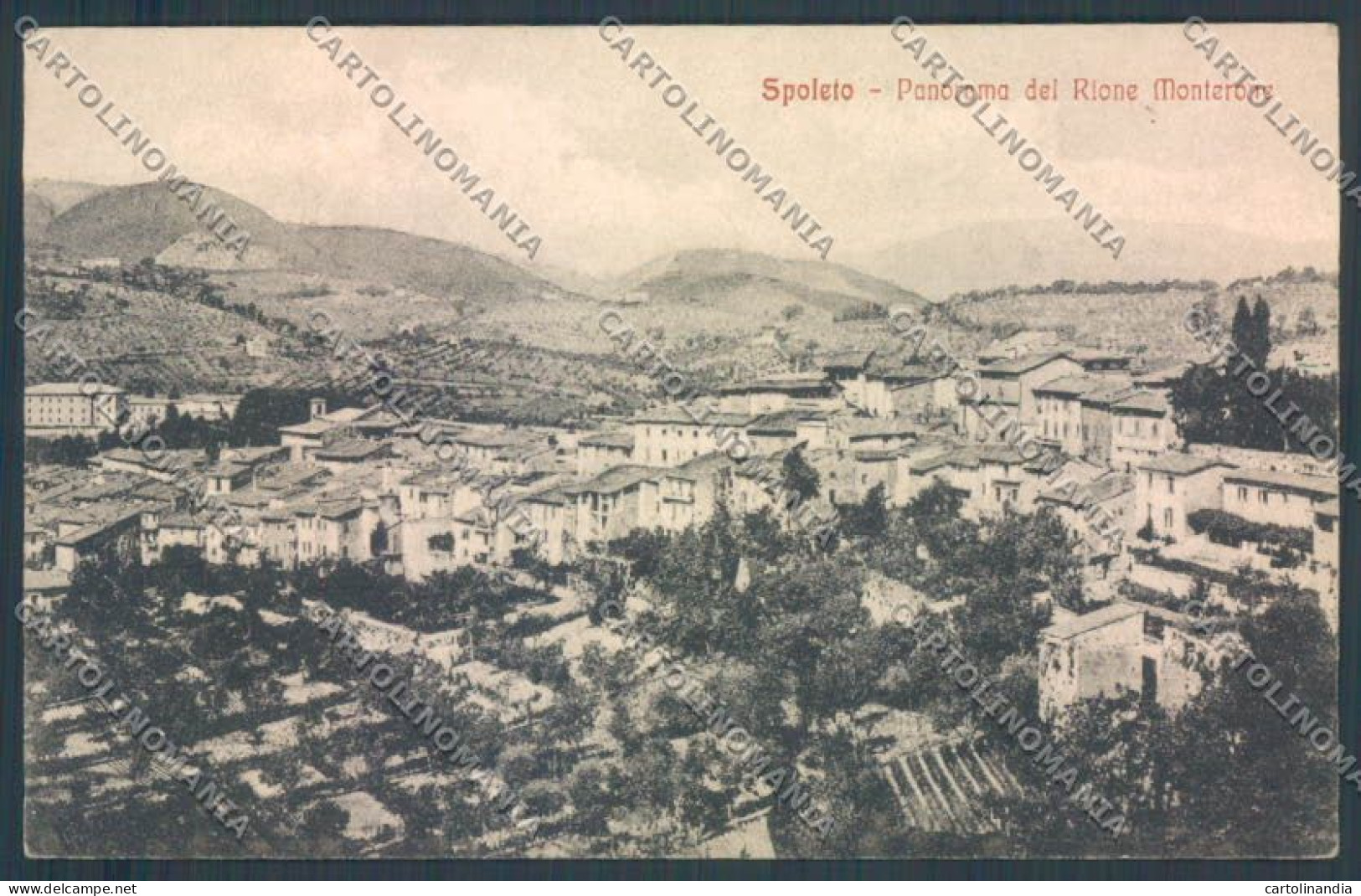 Perugia Spoleto Cartolina ZB5917 - Perugia