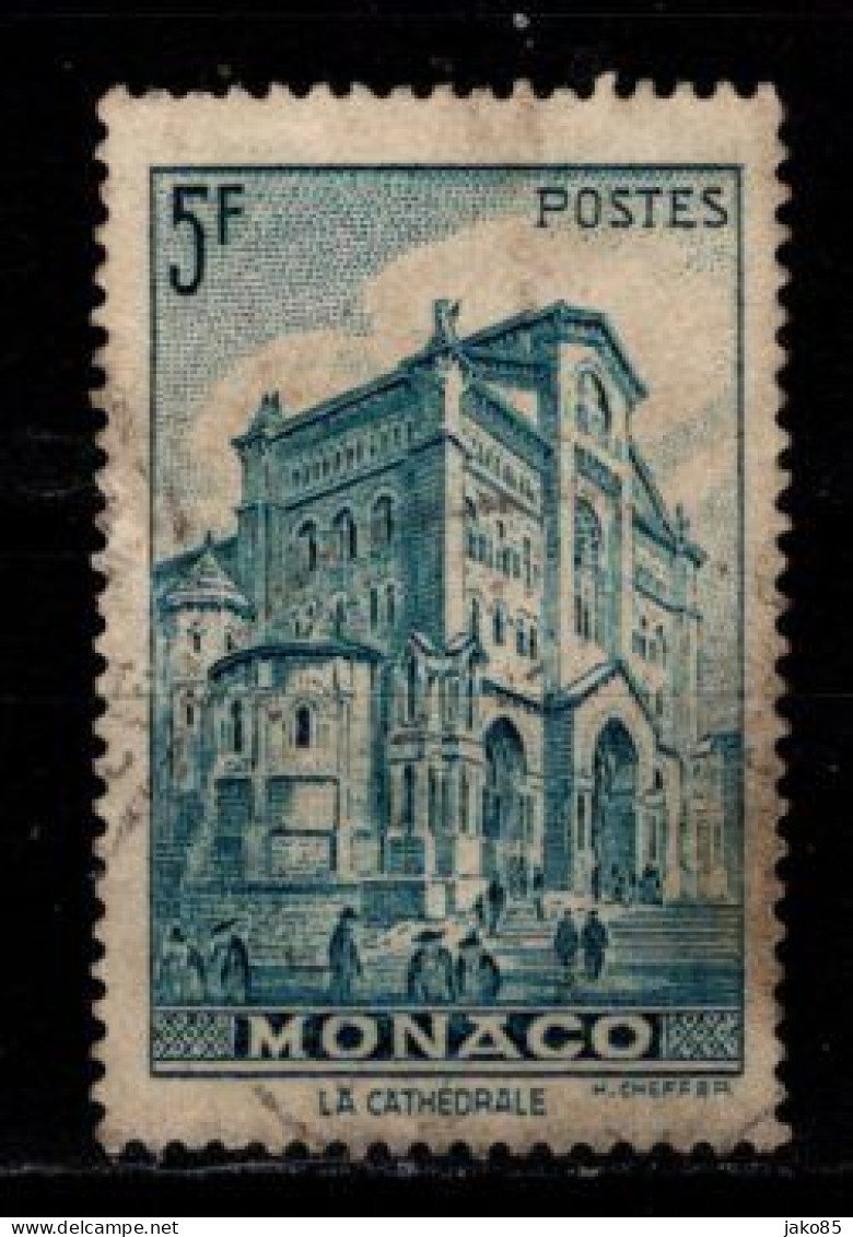 - MONACO - 1939 - YT N° 181 - Oblitéré - Cathédrale - Used Stamps