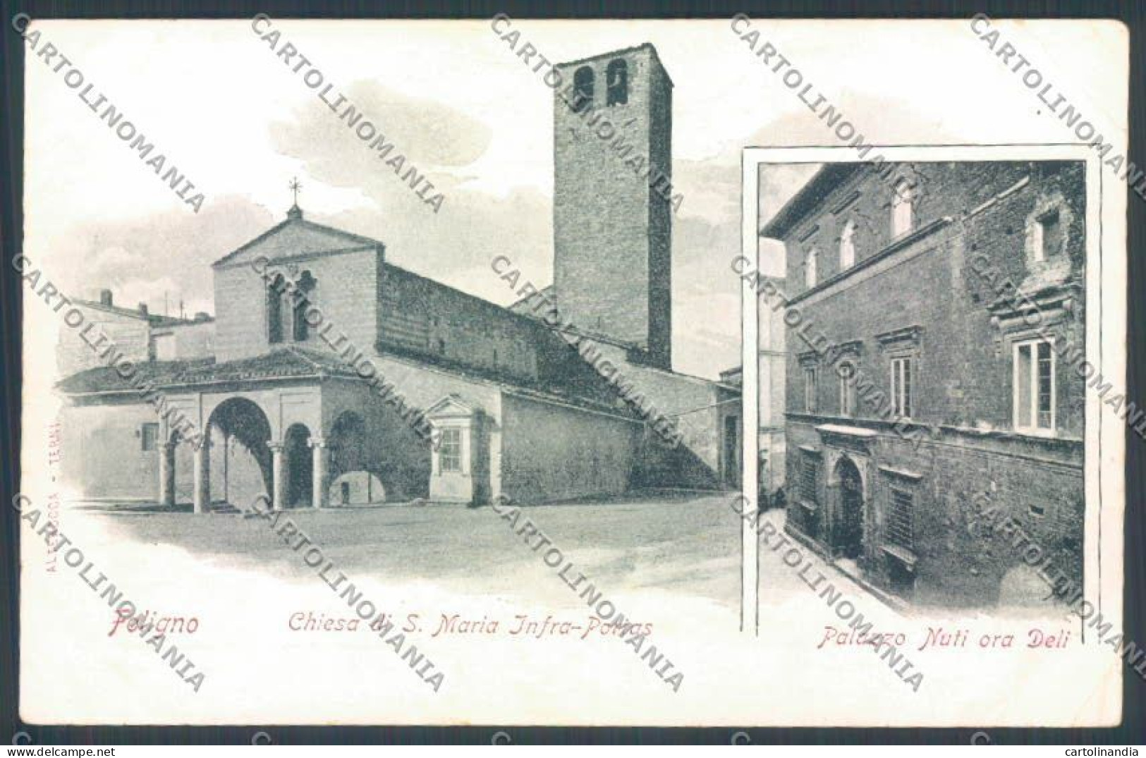 Perugia Foligno Alterocca 383 Cartolina ZB5947 - Perugia
