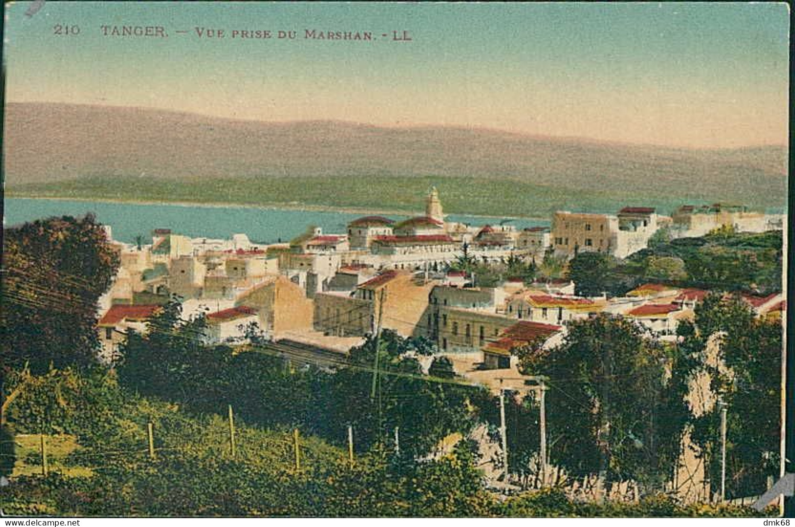 MAROC / MARRUECOS  - TANGER - VUE PRISE DU MARSHAN - EDIT LL - 1910s (12511) - Tanger