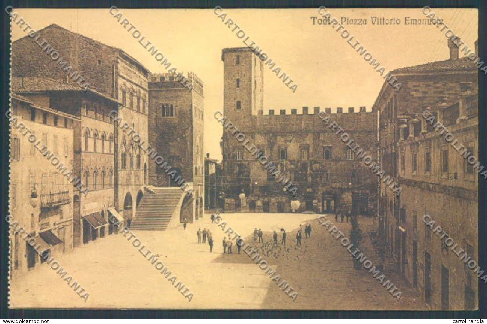 Perugia Todi Cartolina ZB5967 - Perugia