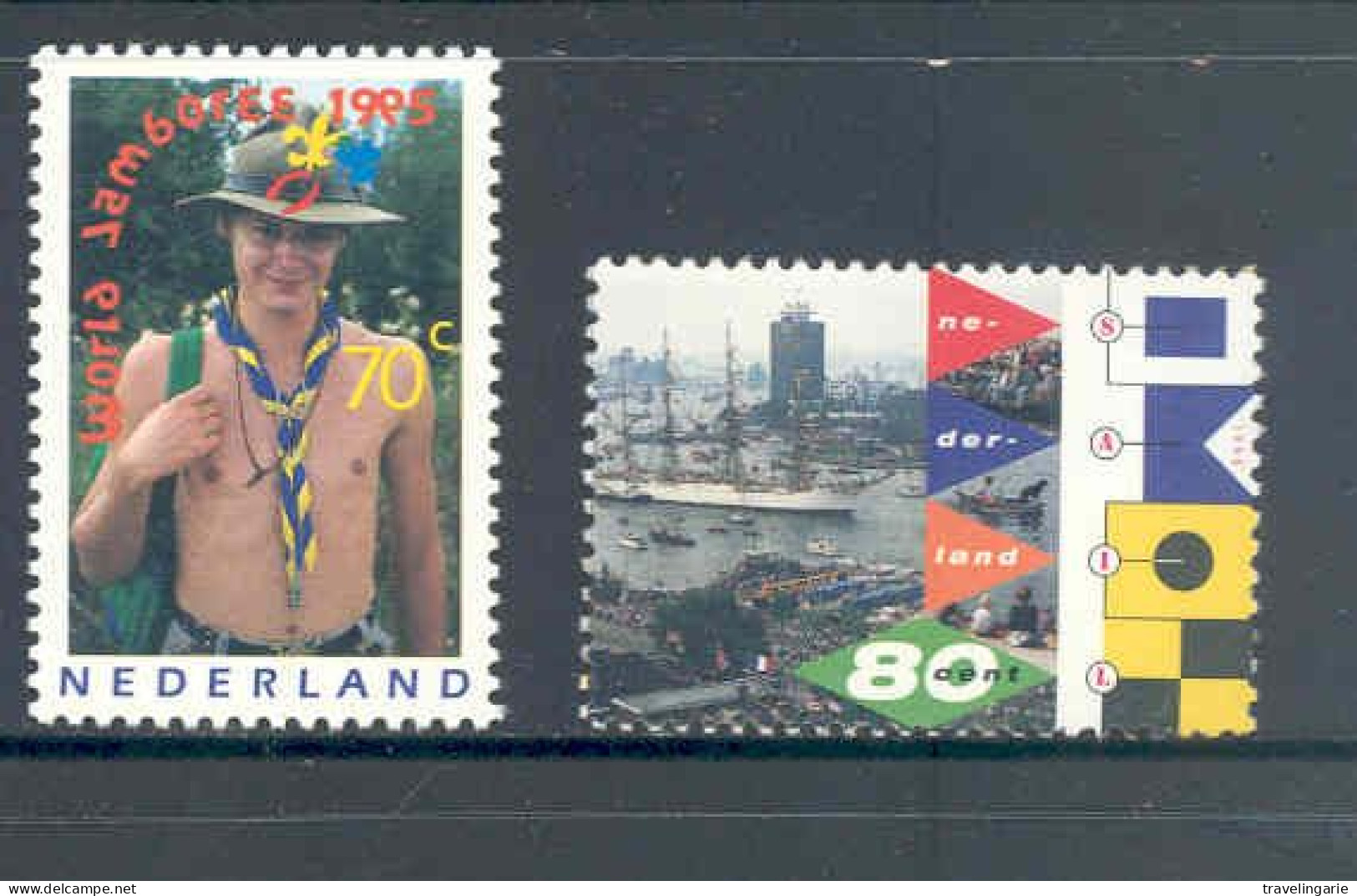 Netherlands 1995 World Jamboree And Sail Amsterdam MNH ** - Ongebruikt