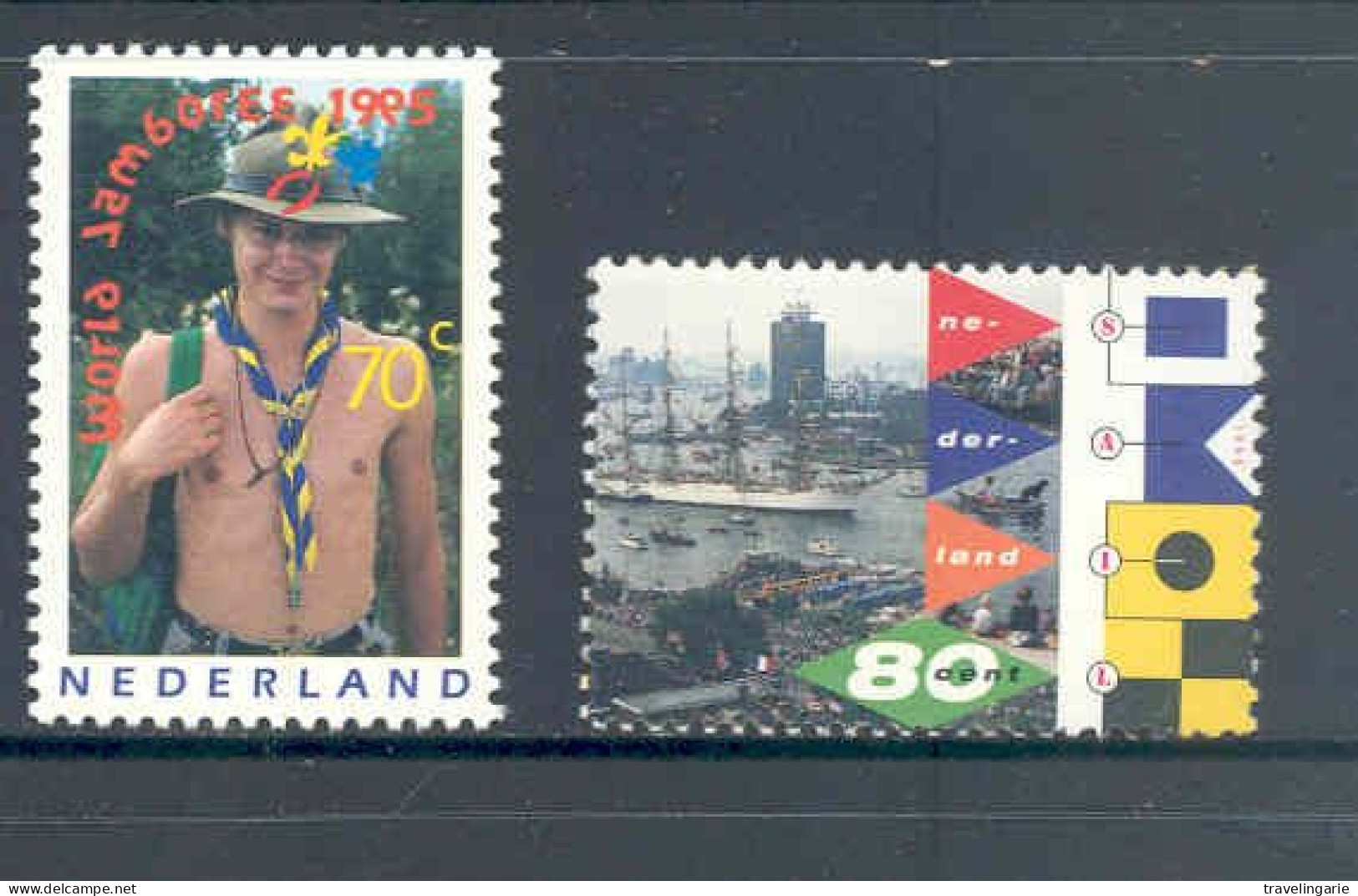 Netherlands 1995 World Jamboree And Sail Amsterdam MNH ** - Neufs