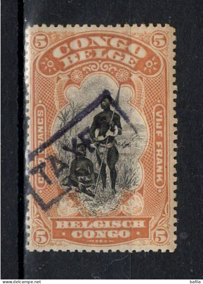 BELGISCH CONGO: COB TX 48  POSTFRIS * MH. - Unused Stamps