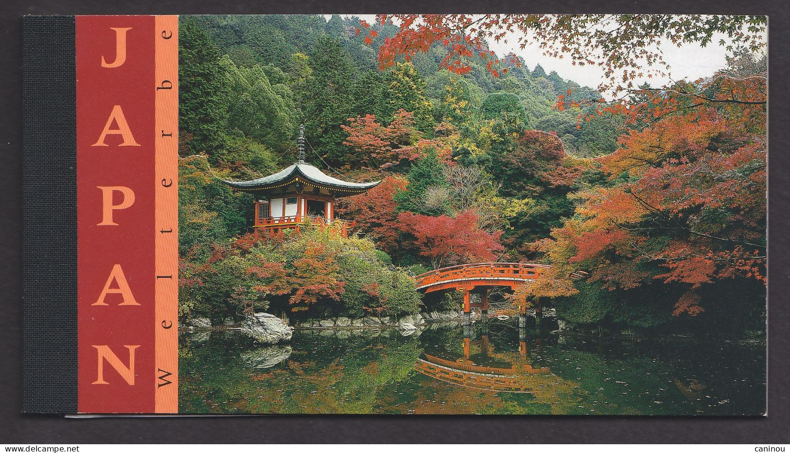 NATIONS UNIES ONU VIENNE CARNET  Y & T C350 PATRIMOINE MONDIAL JAPON 2001 OBLITERE 1er JOUR FDC - Postzegelboekjes