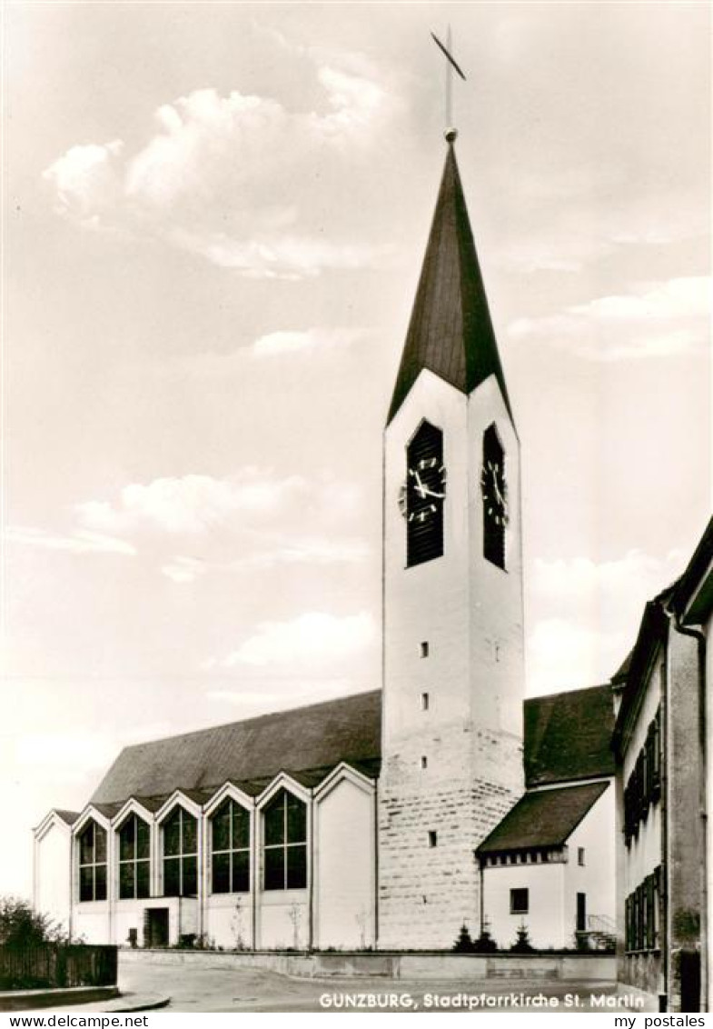 73887846 Guenzburg Stadtpfarrkirche St Martin Guenzburg - Günzburg