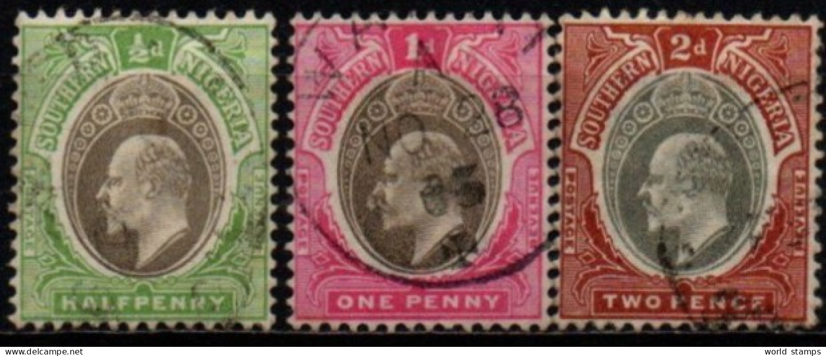 NIGERIA DU SUD 1903-4 O - Nigeria (...-1960)