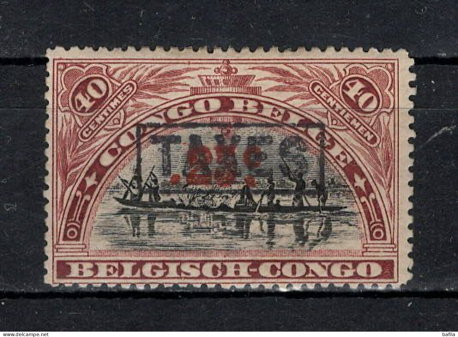 BELGISCH CONGO: COB TX 57  POSTFRIS * MH. - Unused Stamps