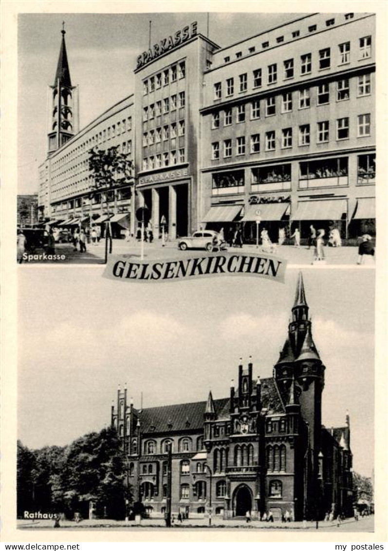 73887815 Gelsenkirchen Sparkasse Rathaus Gelsenkirchen - Gelsenkirchen