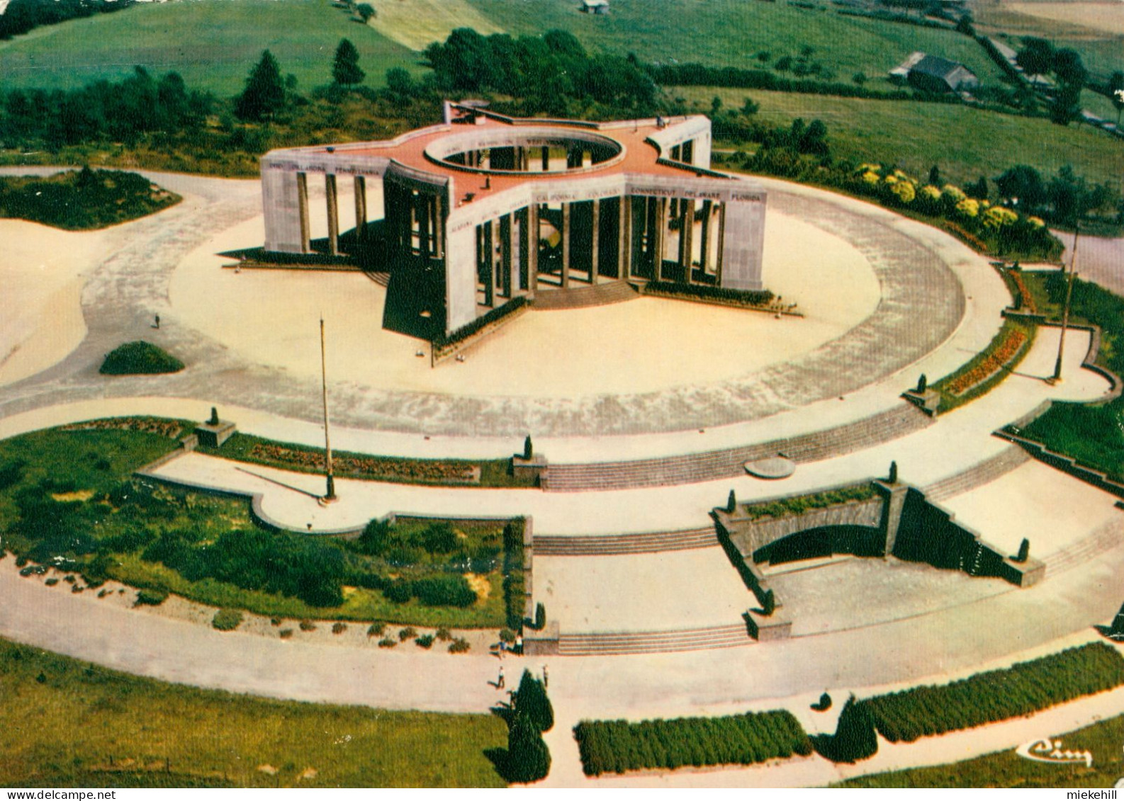 BASTOGNE-BATAILLE DES ARDENNES-MEMORIAL-MARDASSON-MOSAIQUES DE FERNAND LEGER- Guerre1940/1945-military - Bastogne