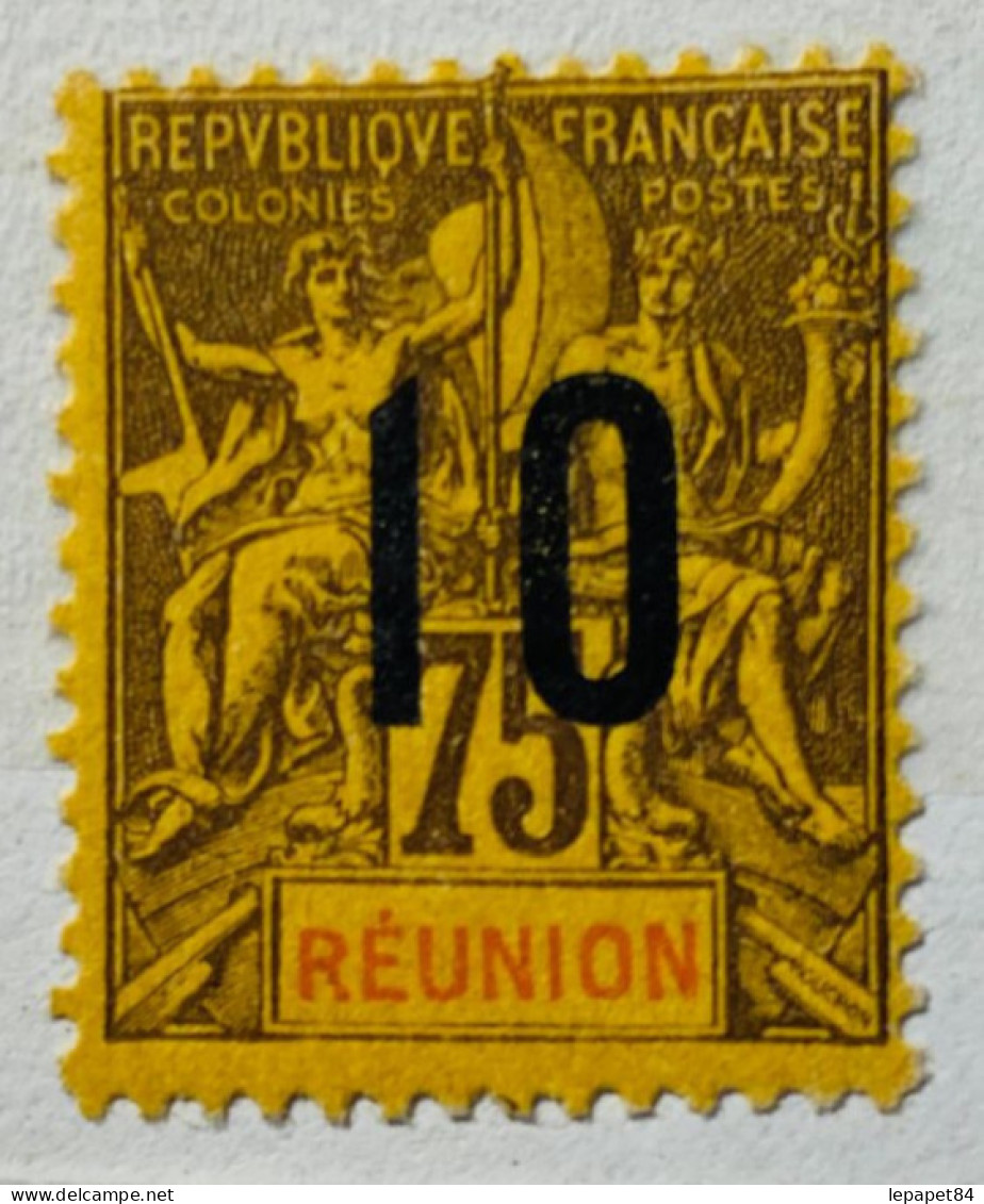 Réunion YT N°79 Neuf* - Unused Stamps