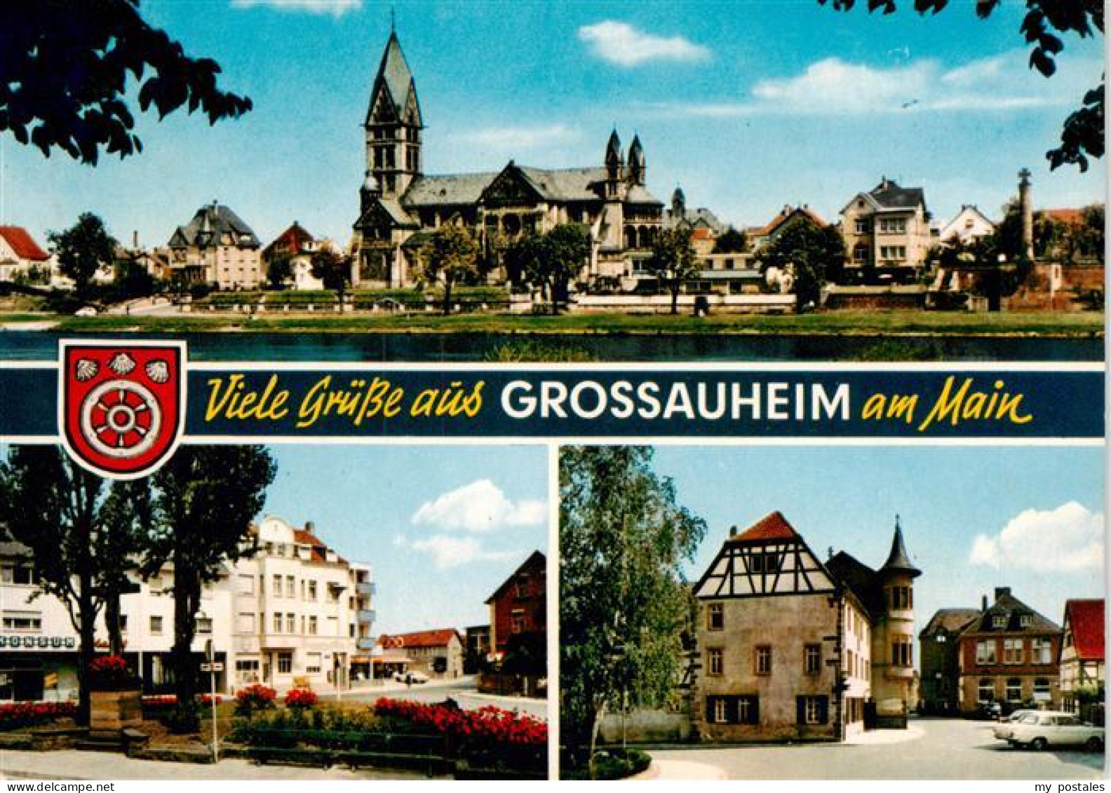 73887795 Grossauheim Hanau Kirche Ortspartien  - Hanau