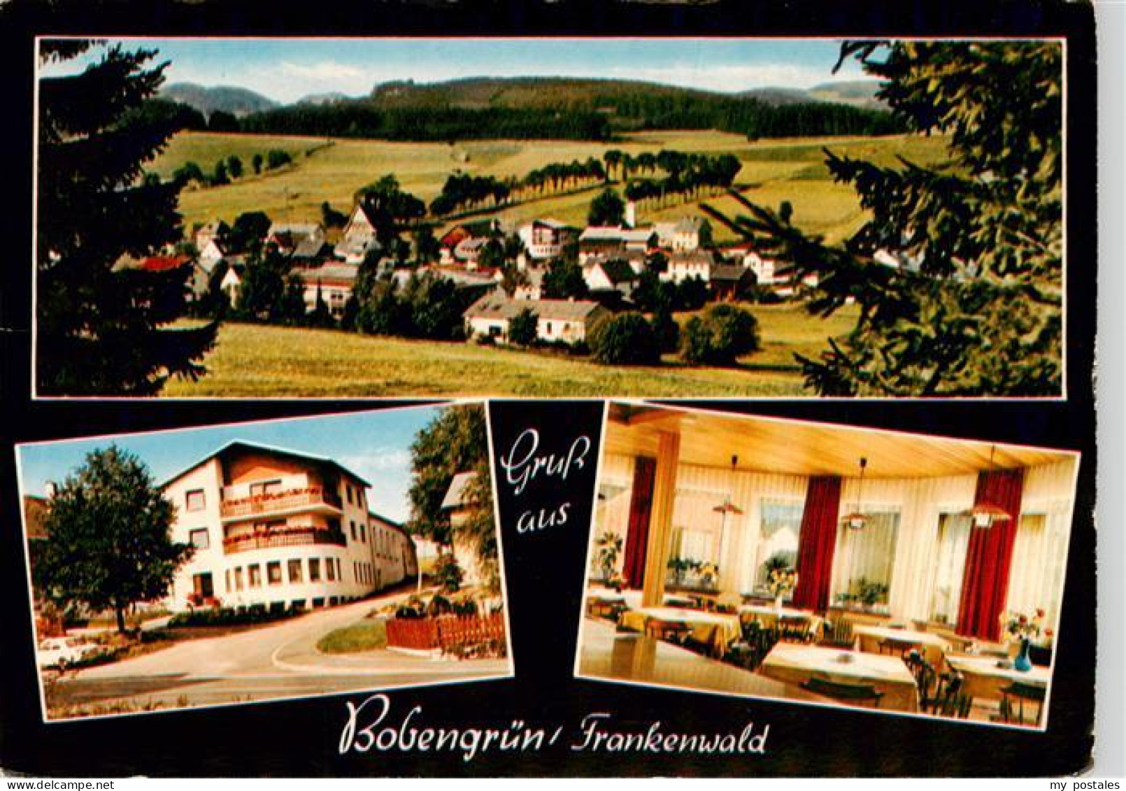 73887790 Bobengruen Panorama Cafe Pension Frankenwald Gastraum Bobengruen - Bad Steben