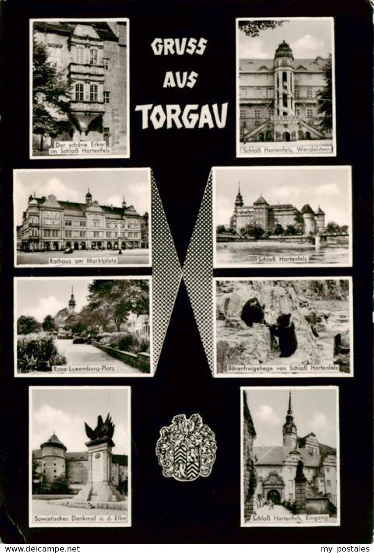 73887782 Torgau Schloss Hartenfels Erker Wendelstein Rathaus Schloss Rosa Luxemb - Torgau