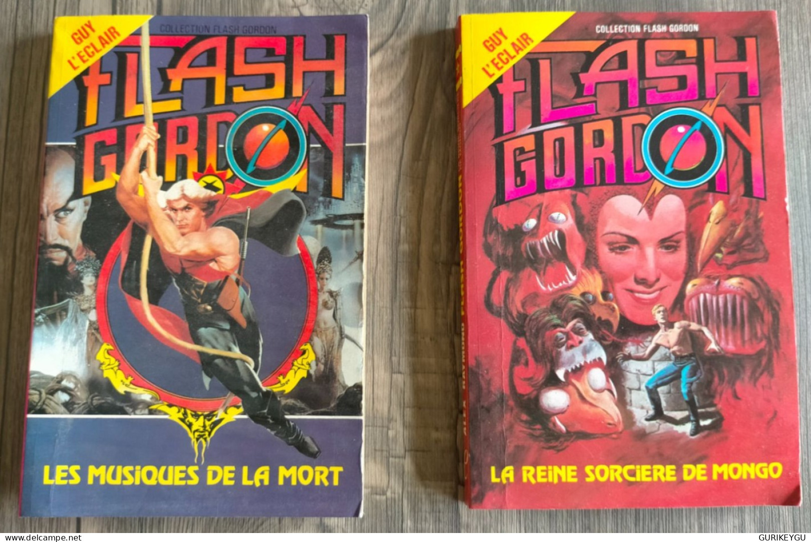 FLASH GORDON GUY L'ECLAIR N° V VI 5.6 LES MUSIQUES DE LA MORT La Reine Sorciere De Mongo RAYMOND ALEX 1981 - Azione