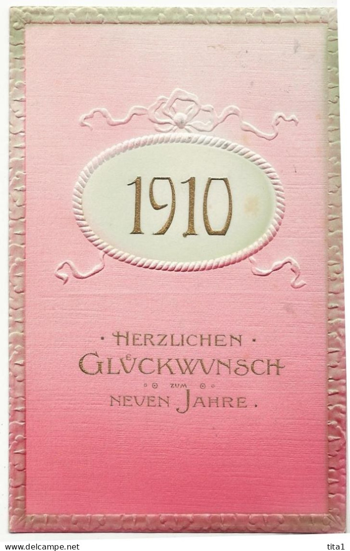 2797  - Herzlichen Glückwunsch Zum Neuen Jahre - Neujahr