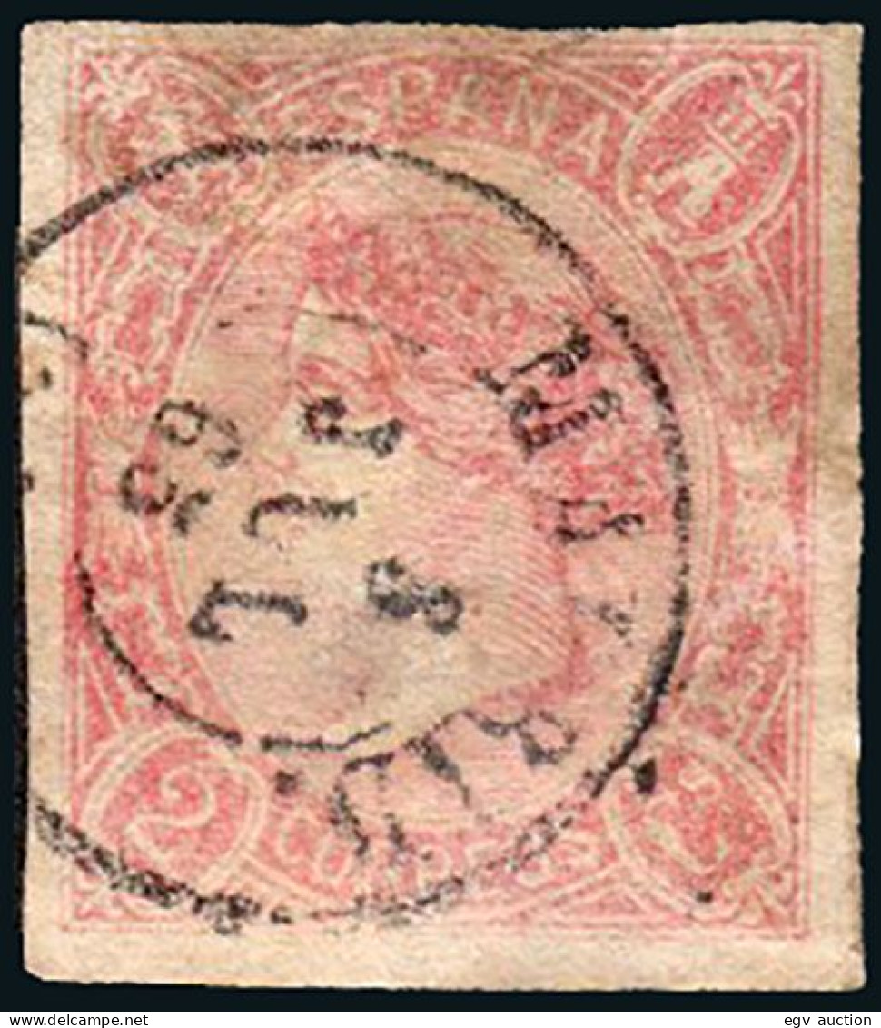 Madrid - Edi O 69 - 2 Cuartos - Mat Fech. Tp. II "Madrid (1)" - Used Stamps