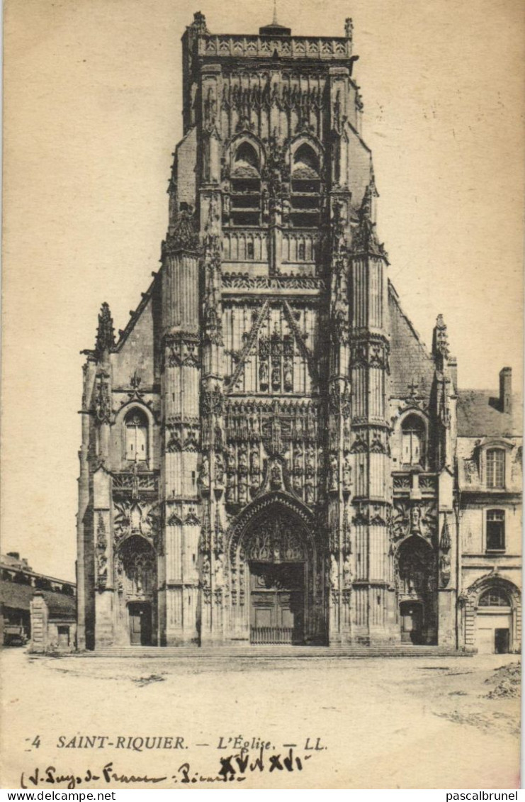 SAINT RIQUIER - L' EGLISE - Saint Riquier