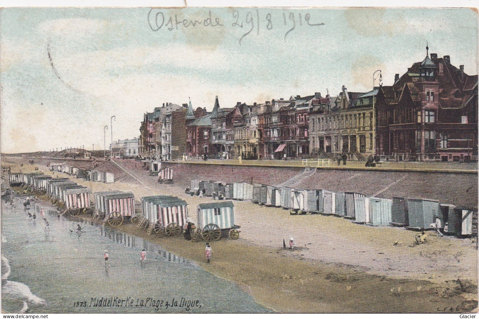 1973.- Middelkerke - La Plage Et La Digue - Middelkerke