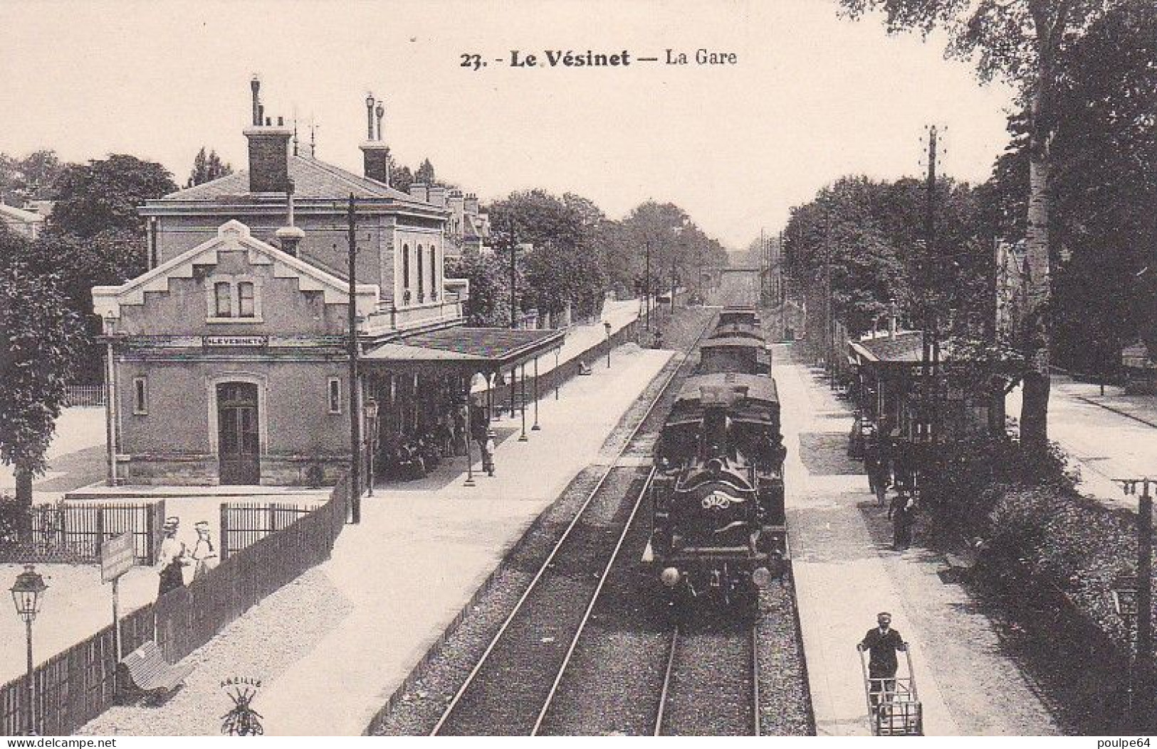 La Gare : Vue Intérieure - Le Vésinet