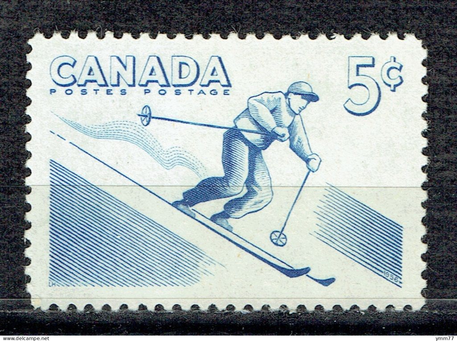 Série Courante. Sports De Plein Air : Ski - Unused Stamps