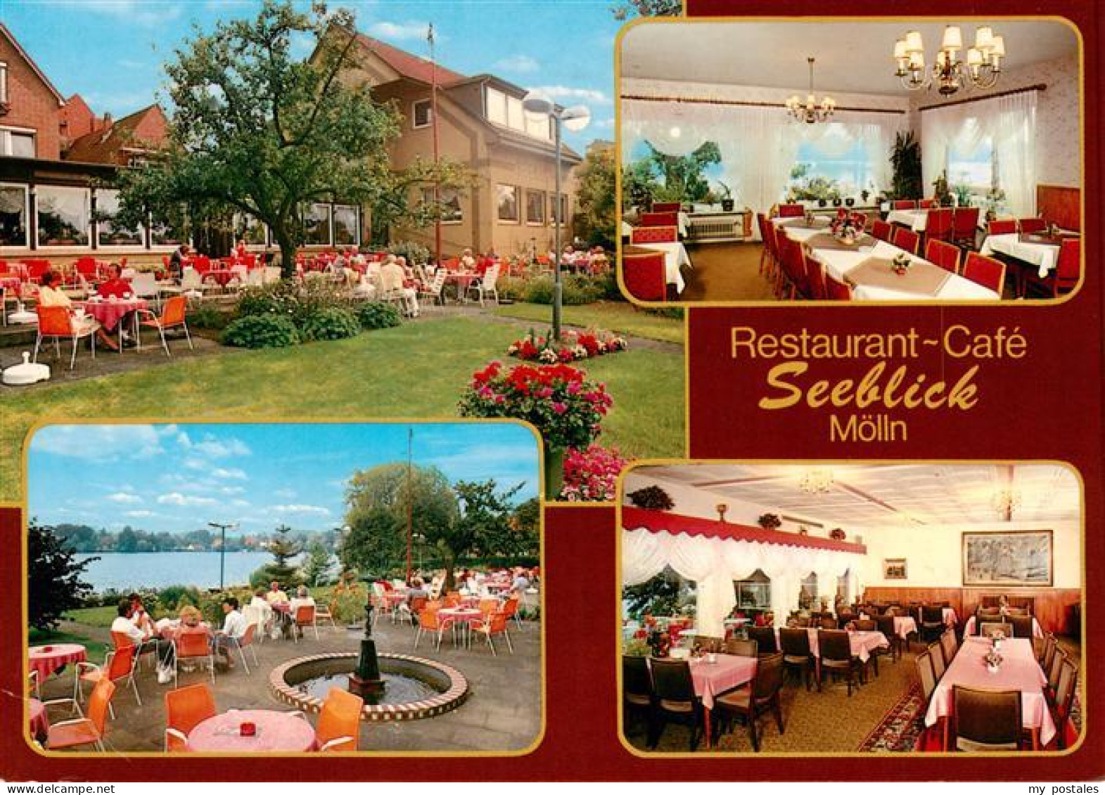 73887679 Moelln  Lauenburg Restaurant Cafe Seeblick Gastraeume Freiterrasse  - Moelln