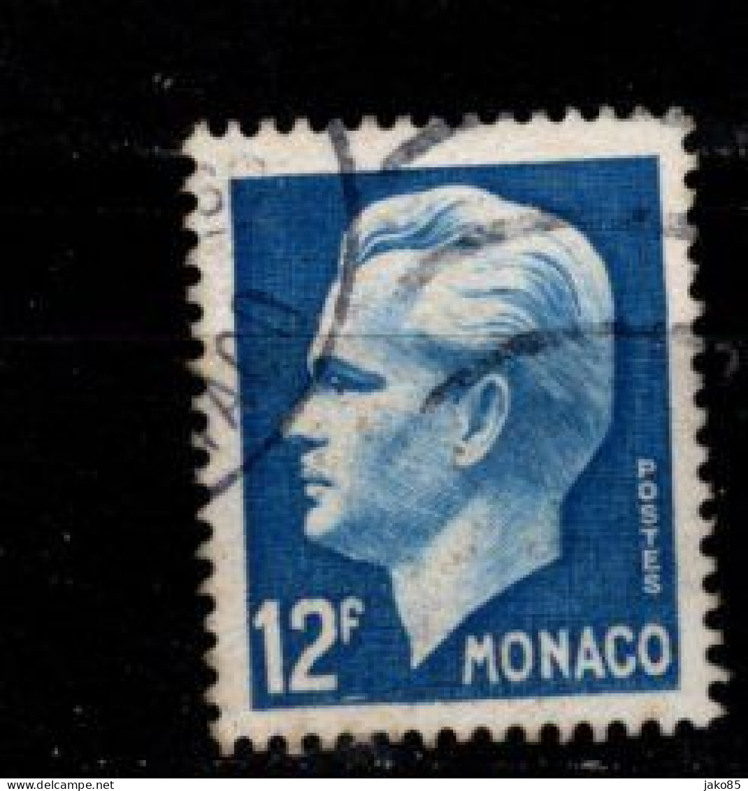 - MONACO - 1950 - YT N° 347 - Oblitéré - Prince Rainier III - Ungebraucht