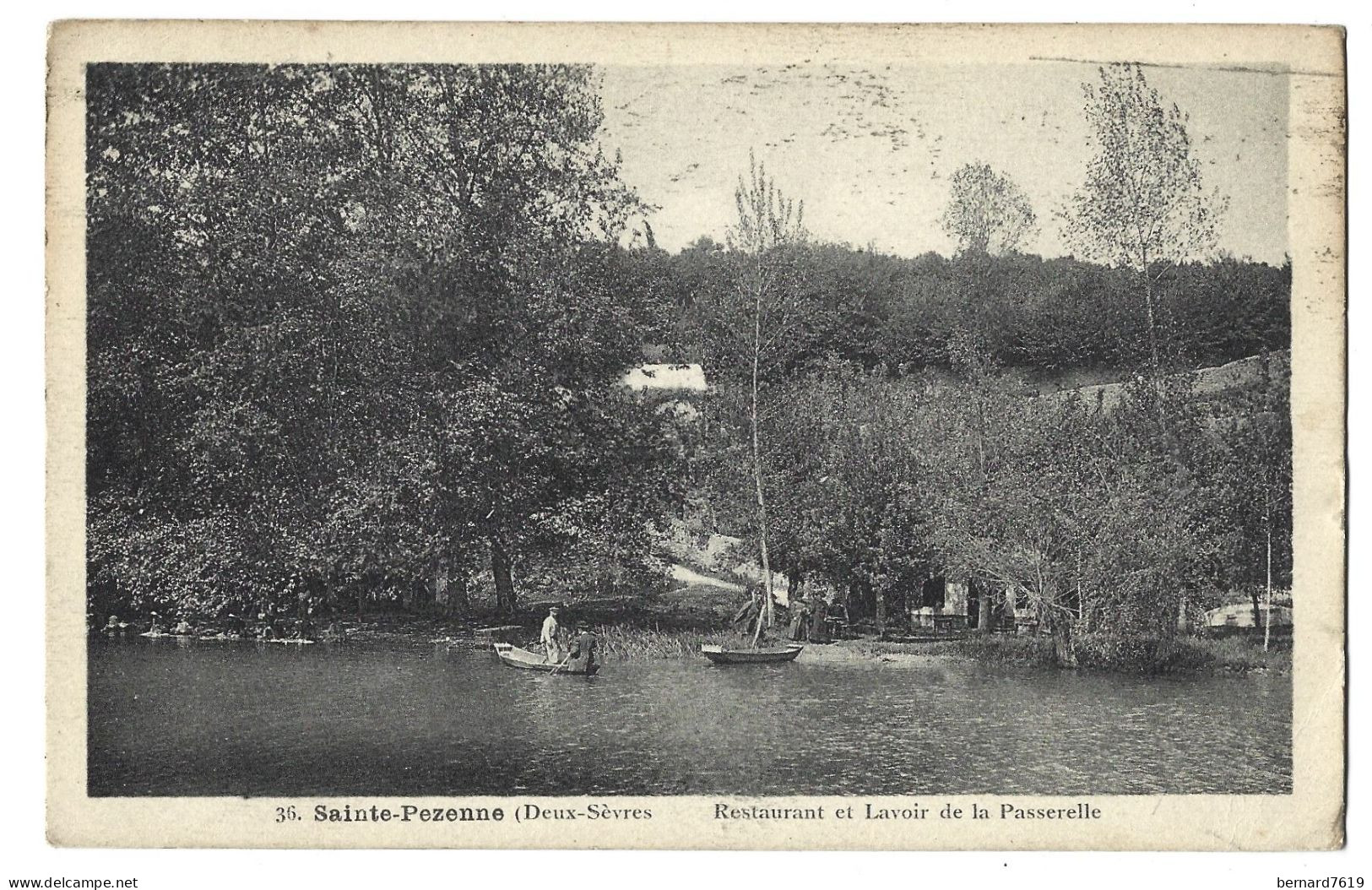 79 Sainte Pezenne -  Restaurant Et Lavoir De La Passerelle - Autres & Non Classés