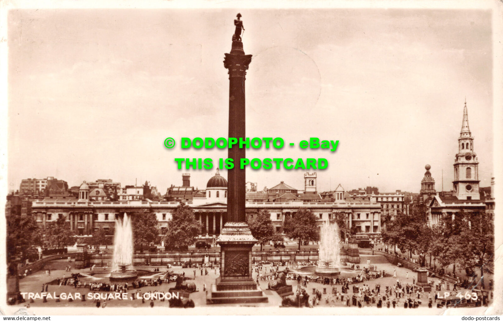 R506037 London. Trafalgar Square. Lansdowne. RP. 1953 - Sonstige & Ohne Zuordnung