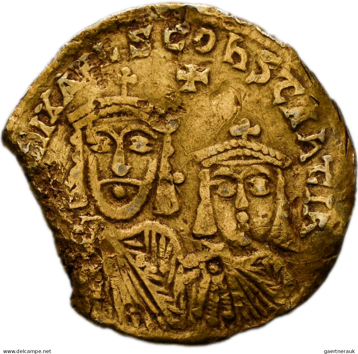 Theophilus (829 - 842): Gold-Solidus 829/842, Constantinopel, Theophil Von Vorn - Bizantine