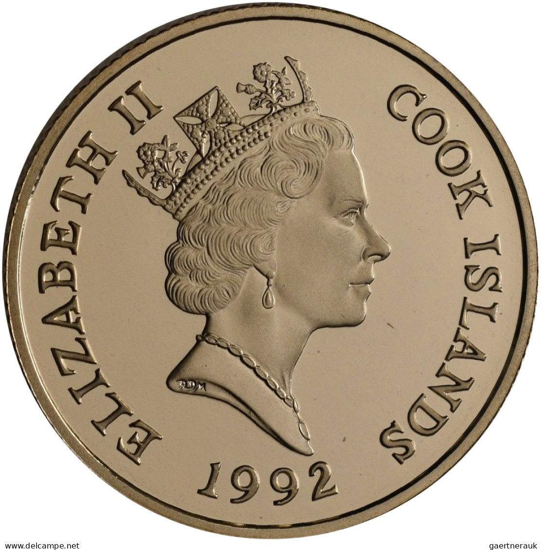 Cook Inseln - Anlagegold: 6 x 50 Dollars Goldmünzen 1991 - 1993 der Serie 500 Ja