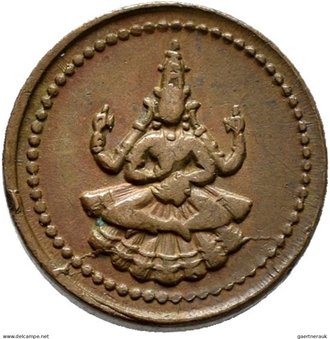 Indien: Travancore Prinzenstaat, Bala Rama Varma II. 1924-1949: Chuckram O.J. (1 - Inde