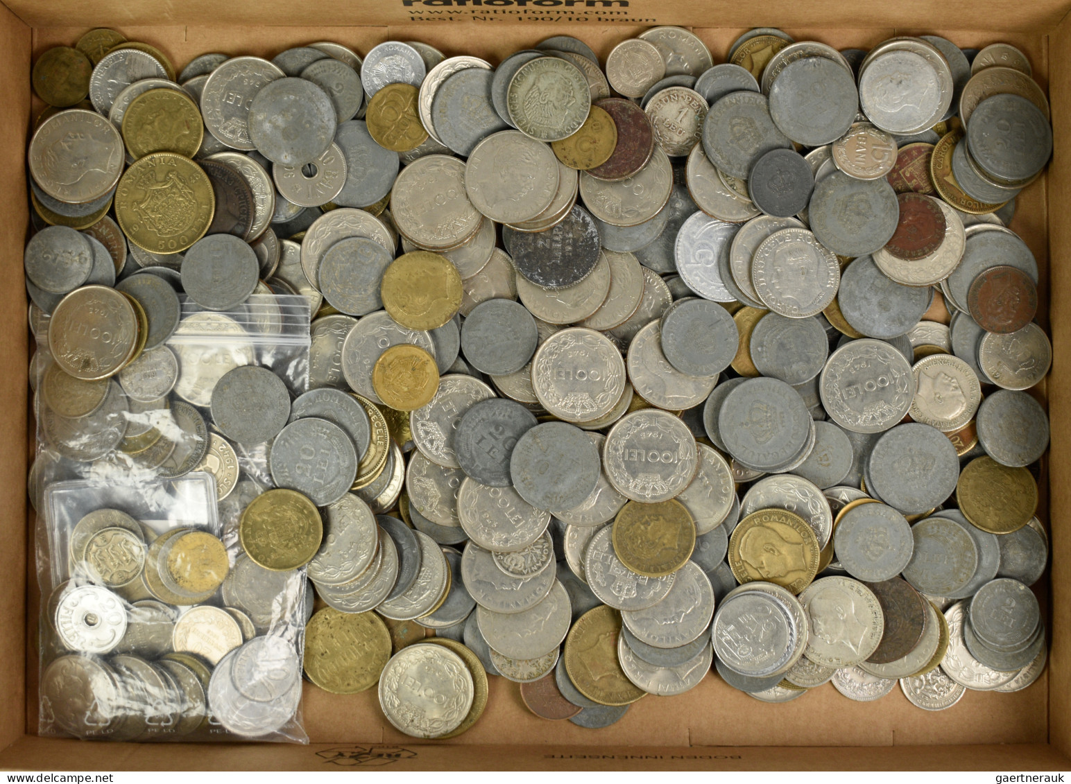 Alle Welt: Bulgarien/Polen: Großes Lot Von Circa 2,4 Kg Kursmünzen Aus Bulgarien - Sammlungen & Sammellose