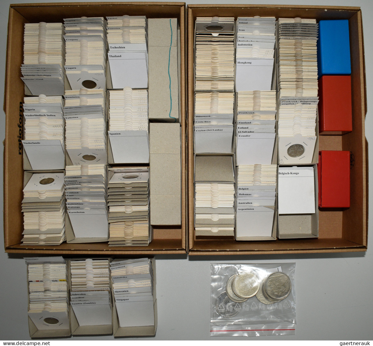 Alle Welt: Fundgrube: Liebevoll Zusammengetragene Sammlung Von Circa 600 Münzen - Sammlungen & Sammellose