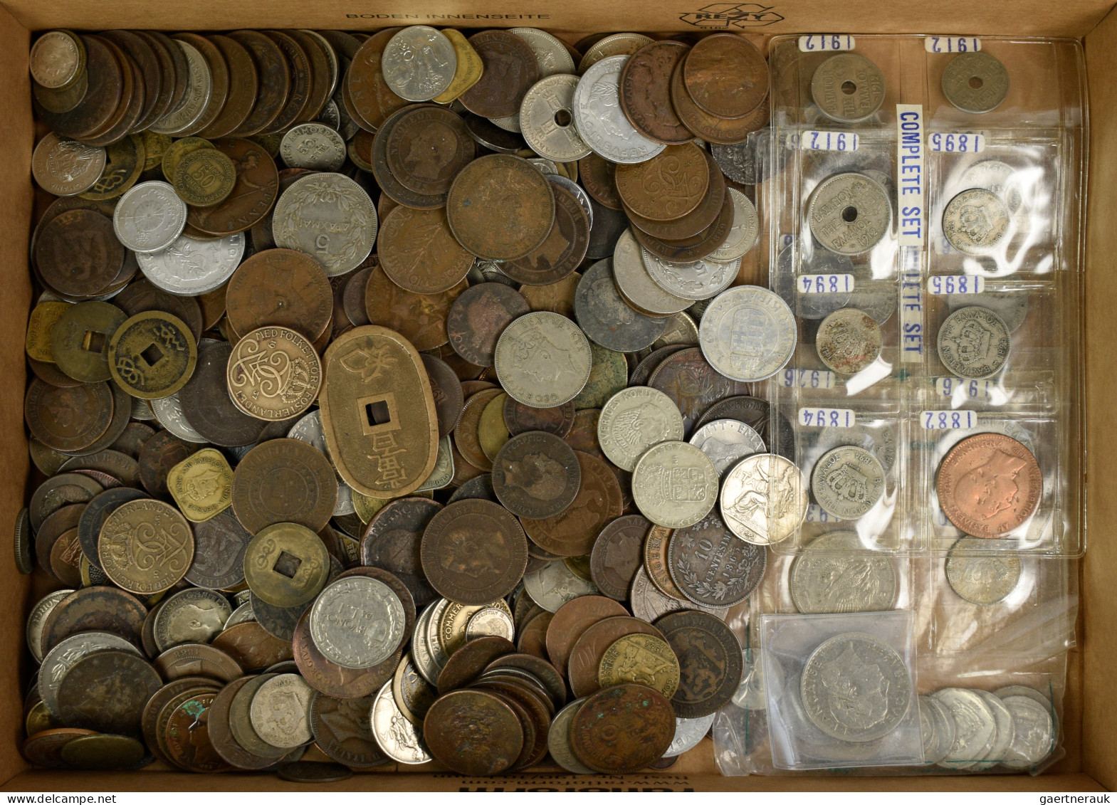 Alle Welt: Europa: Großes Konvolut über Circa 2,75 Kg Europäischer Kursmünzen; M - Collections & Lots