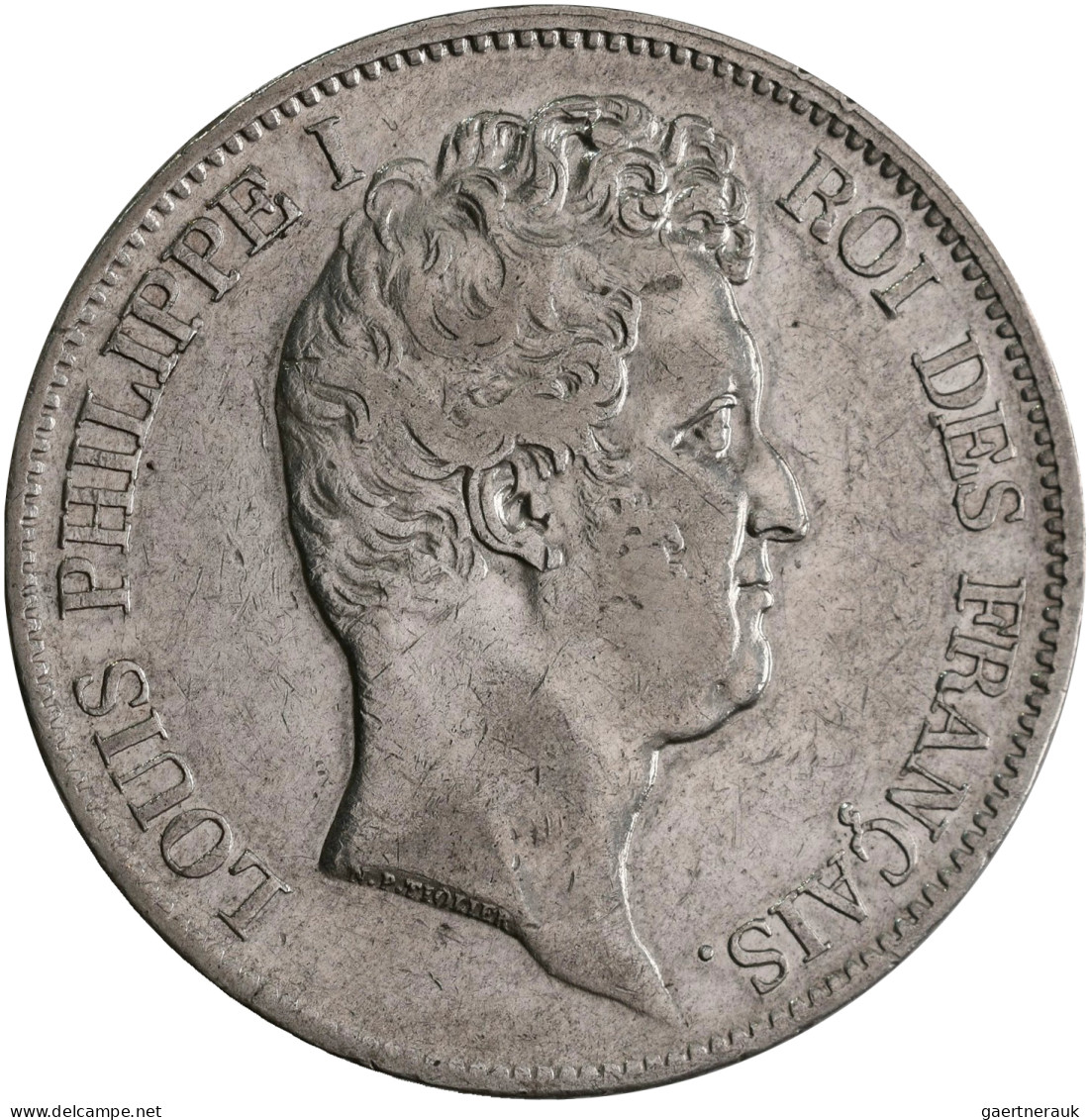 Frankreich: Louis Philippe I. 1830-1848: 5 Francs 1831 B, Rouen. 25,03 G. KM# 73 - Non Classificati